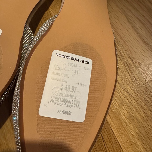 Steve Madden Rhinestone Mules - Silver - Picture 5 of 6